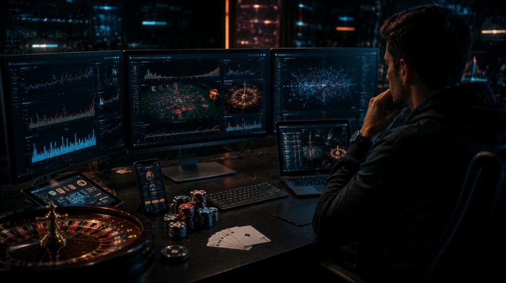 How digital casino interfaces influence gambling behavior